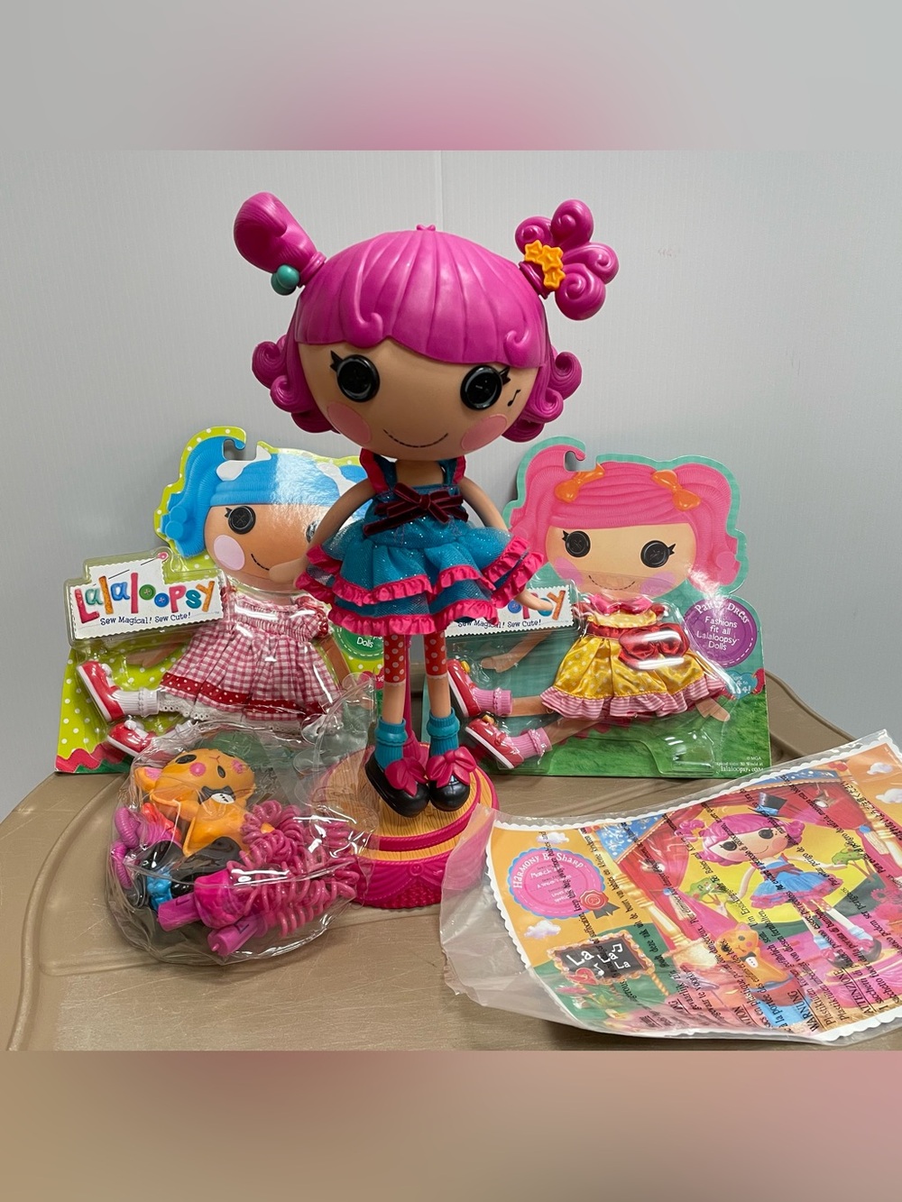 LALALOOPSY HARMONY B SHARP DOLL + ACCESSORIES BUNDLE